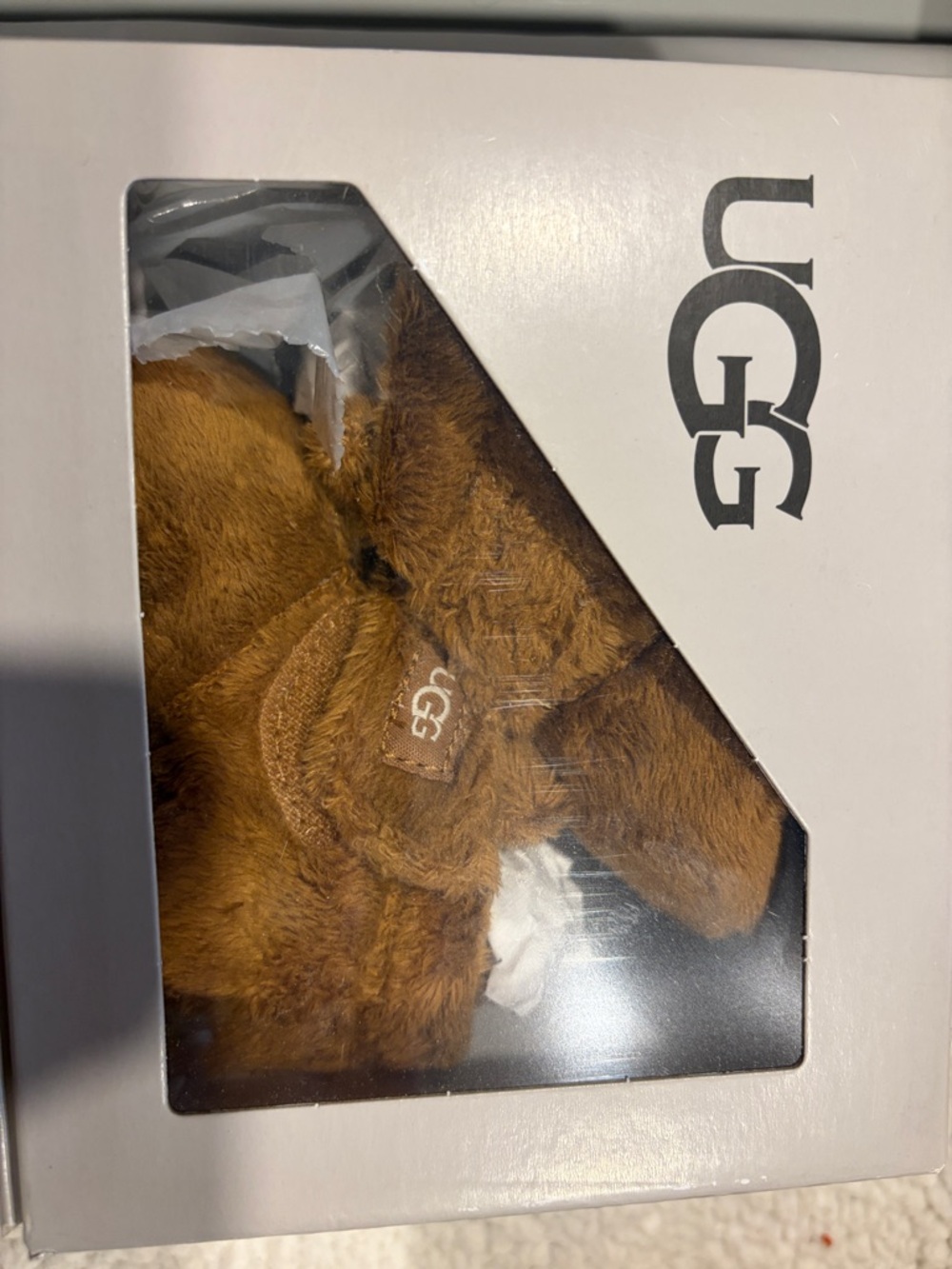 UGG Chestnut Plush Slip-On Slippers